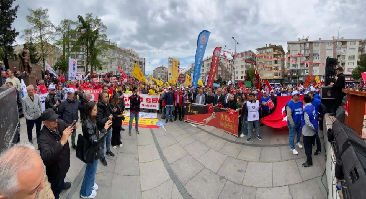 Trakya’da 1 Mayıs Emek ve Dayanışma Günü kutlamaları yapıldı