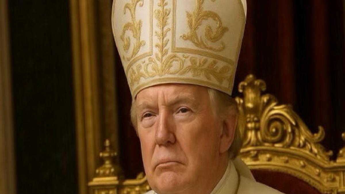 Trump: Beni Papa gibi gösteren fotoğrafla ilgim yok