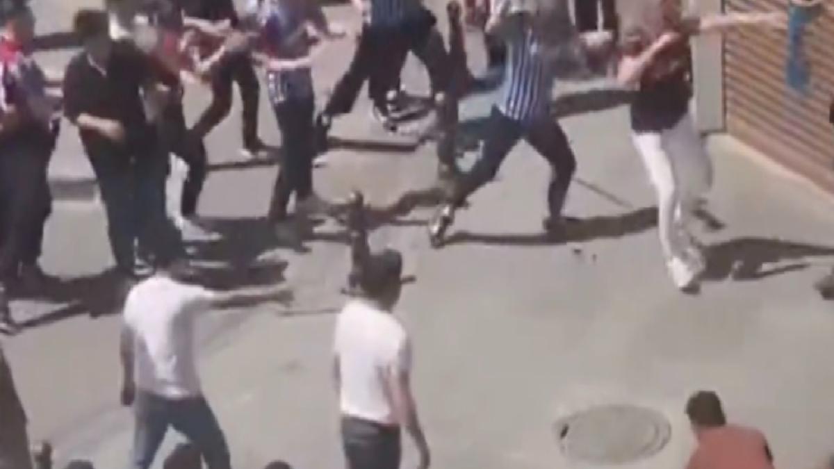 Türkiye Kupası finali öncesi iki takım taraftarları birbirine girdi