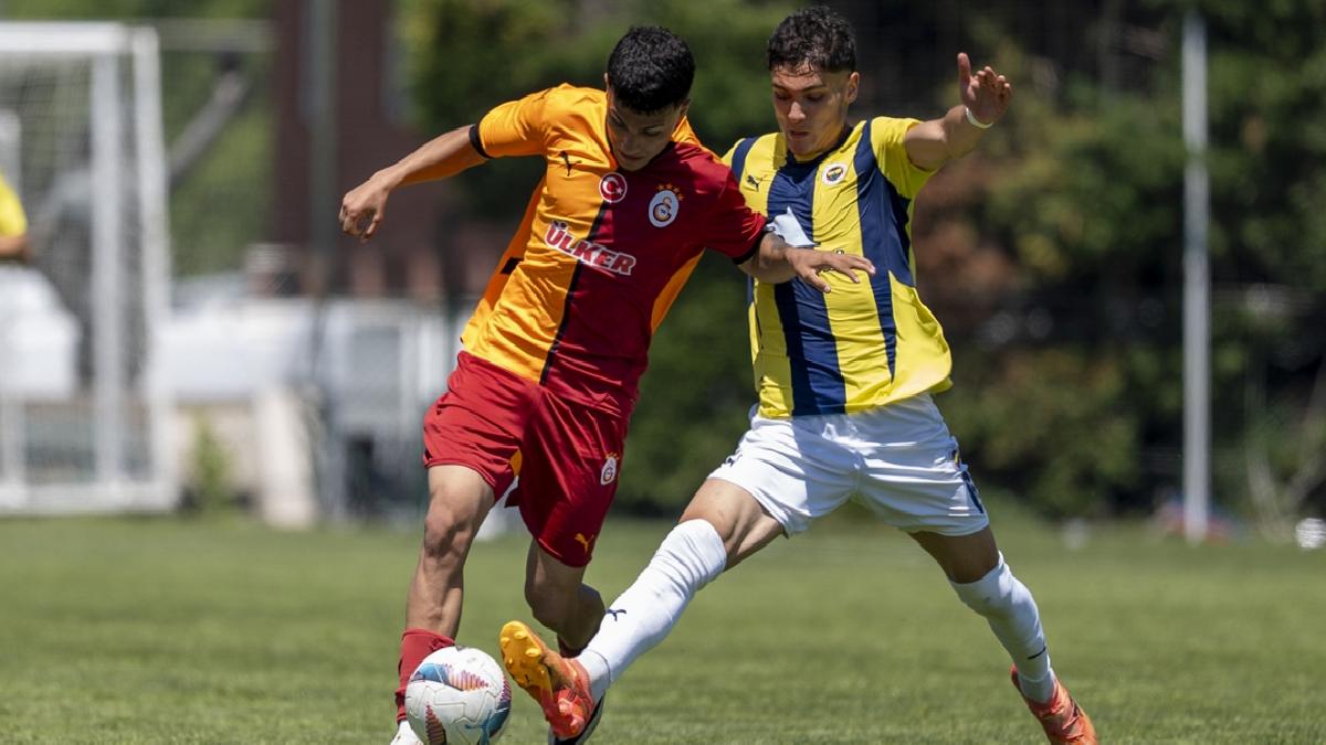 U19 derbisinde Fenerbahçe ile Galatasaray yenişemedi