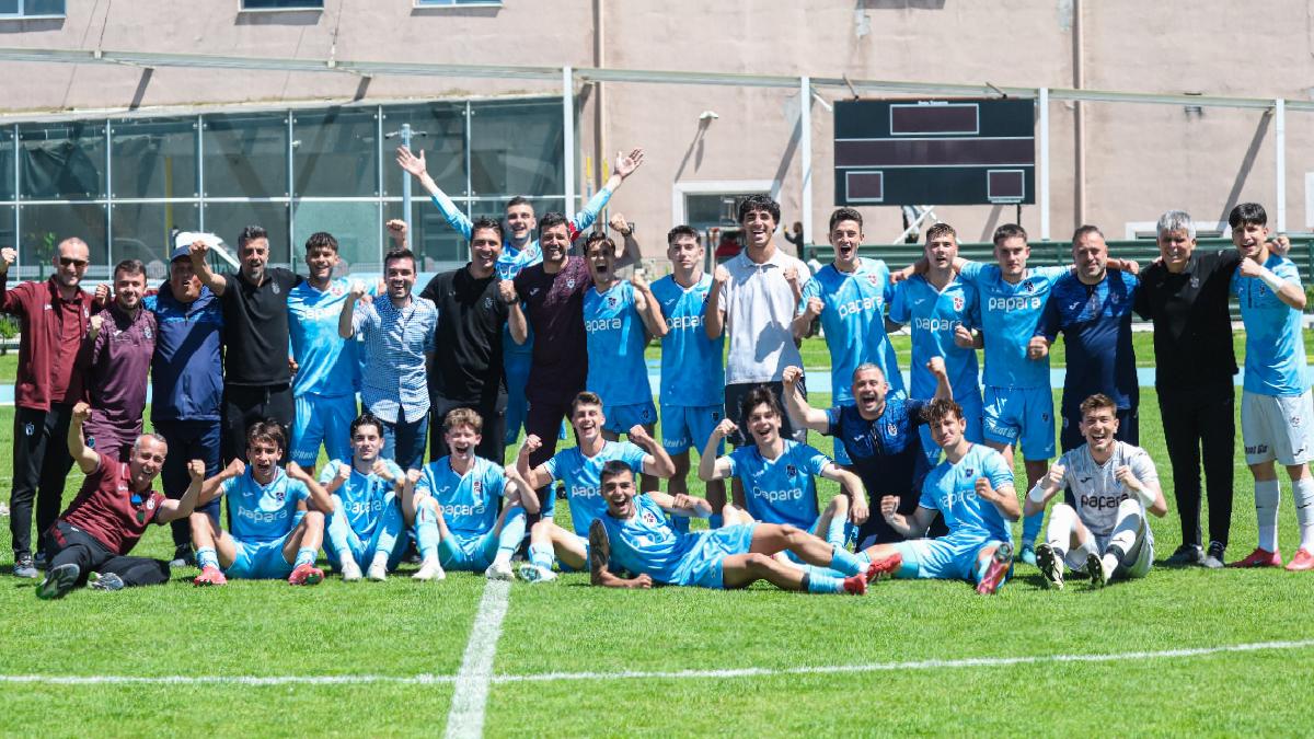 U19 Elit A Ligi şampiyonu Trabzonspor oldu