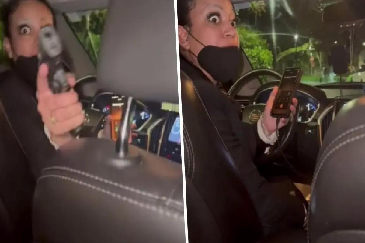 Uber sürücüsü, ‘Çılgın Gözlerin Var’ diyen yolcuya silah çekti