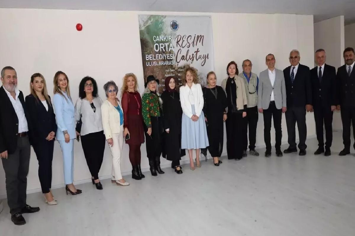 Uluslararası Resim Çalıştayı Orta’da Yapıldı