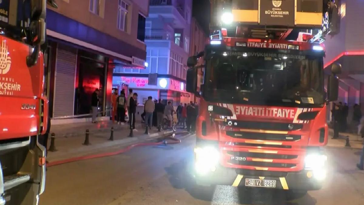 Ümraniye’de Gecekonduda Yangın Çıktı