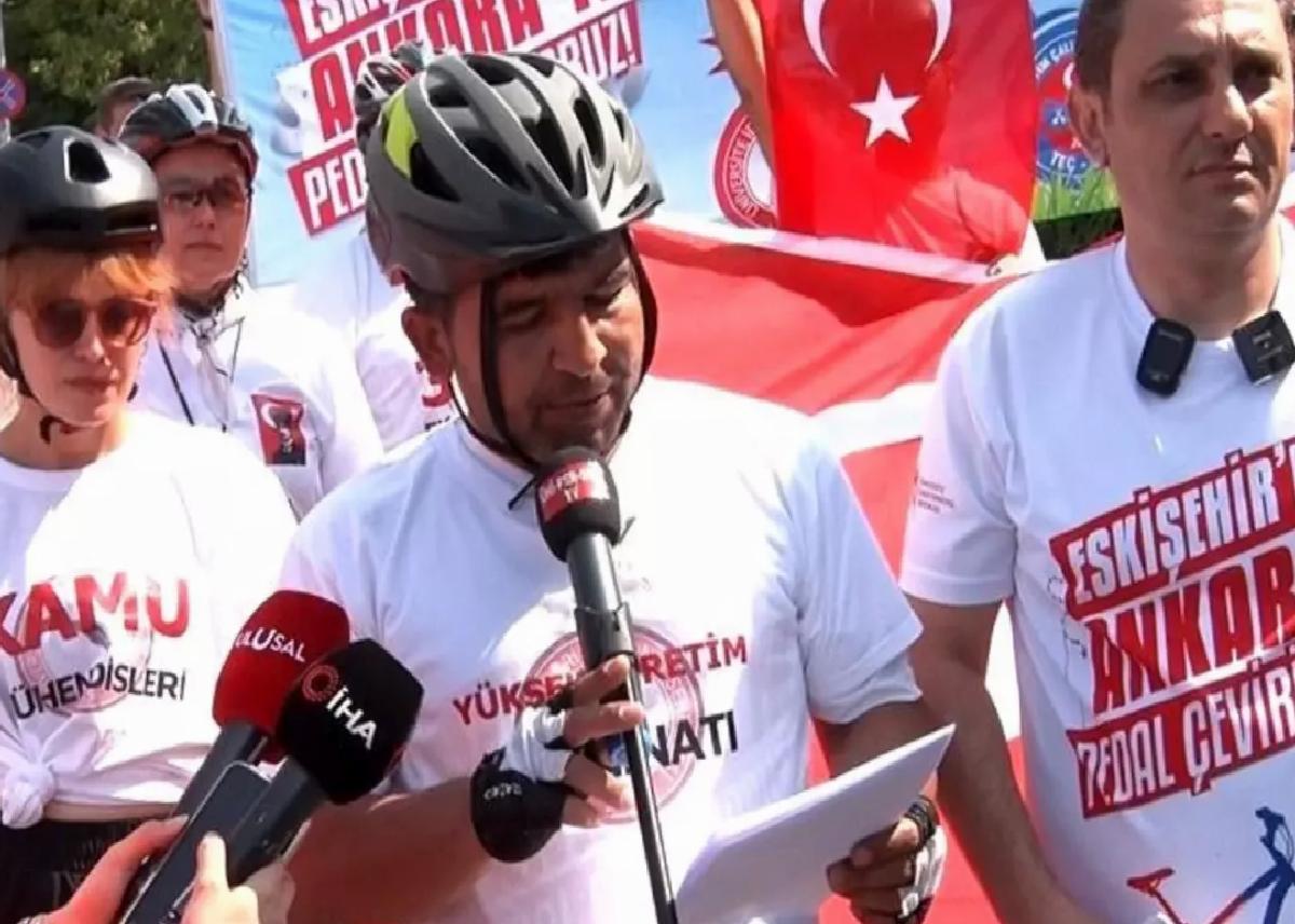 ÜNİPERSEN’den Bisikletli Eylem