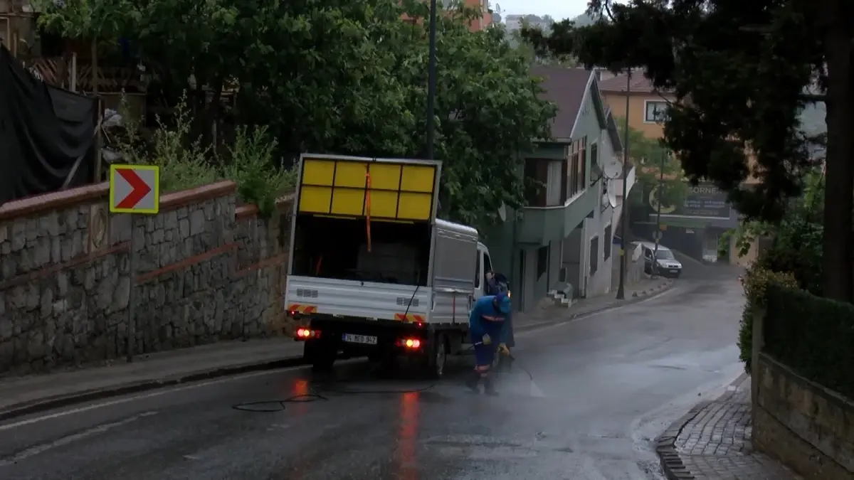 Üsküdar’da Akaryakıt Kazası