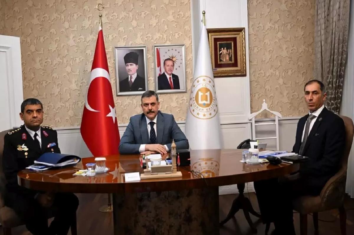 Vali Çiftçi, Bakan Yerlikaya ile Toplantıda Bulundu