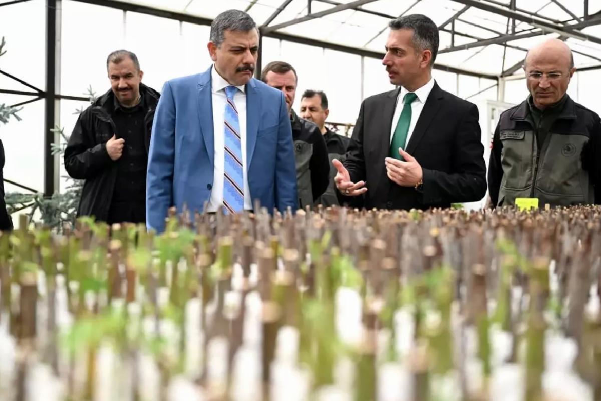 Vali Çiftçi Orman Bölge Müdürlüğü’nü Ziyaret Etti