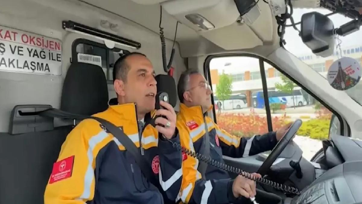 Vali Taşolar Ambulans Anonsu ile Farkındalık Yarattı