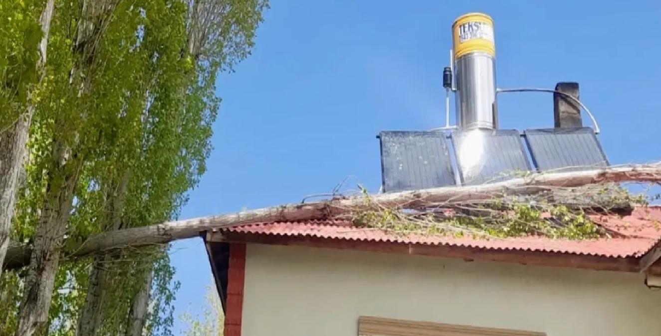 Van’da Rüzgar Zararı Temizlendi