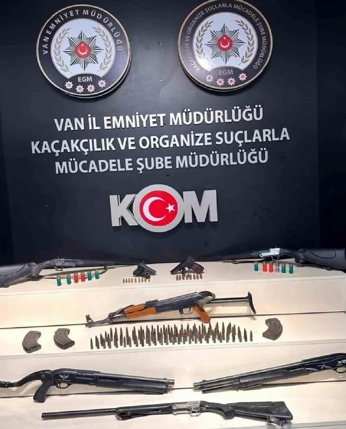 Van’da Silah Paylaşımına Operasyon