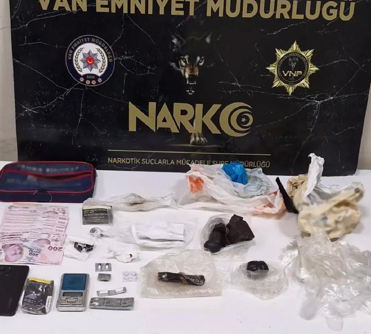 Van’da Uyuşturucu Operasyonu: 63 Gözaltı