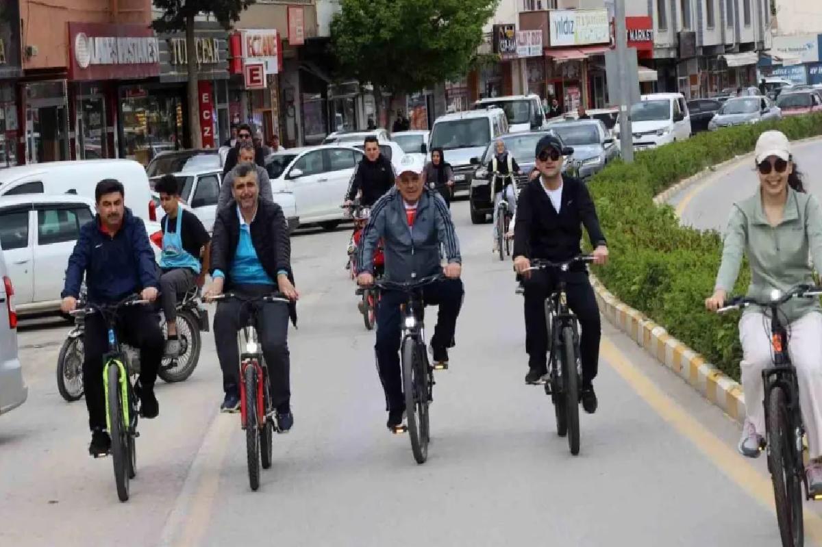 Yahyalı’da 19 Mayıs Bisiklet Turu Coşkusu