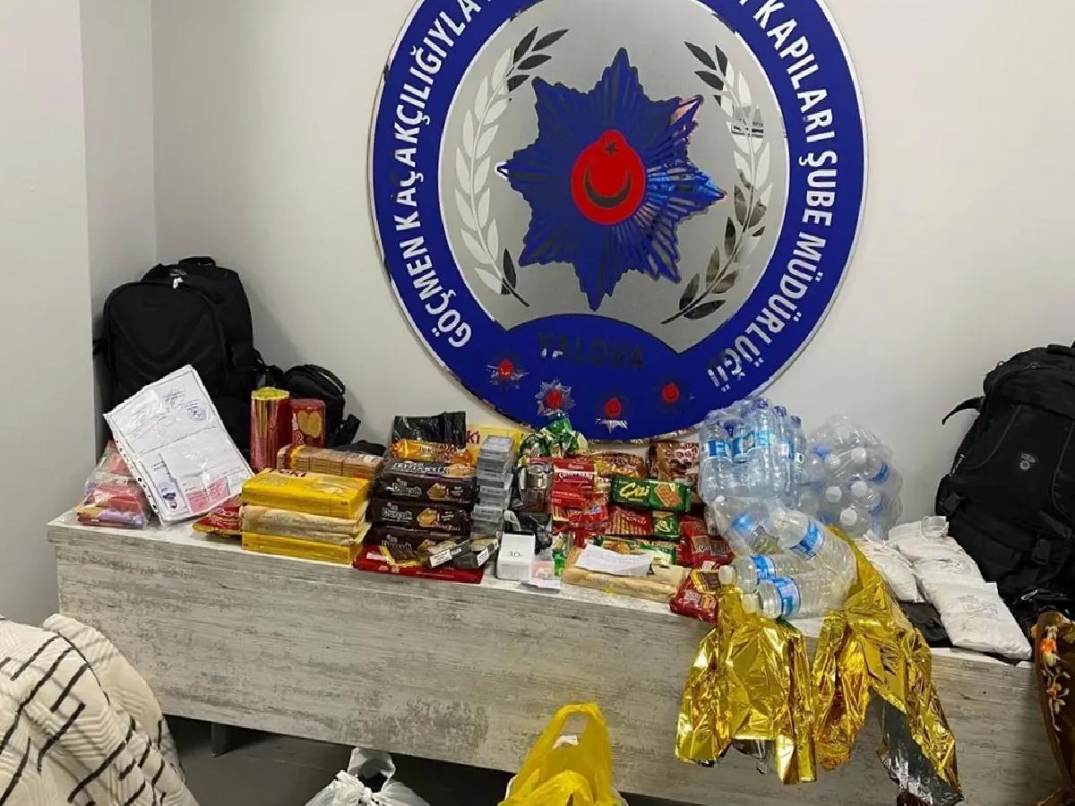 Yalova’da Göçmen Kaçakçılığı Operasyonu