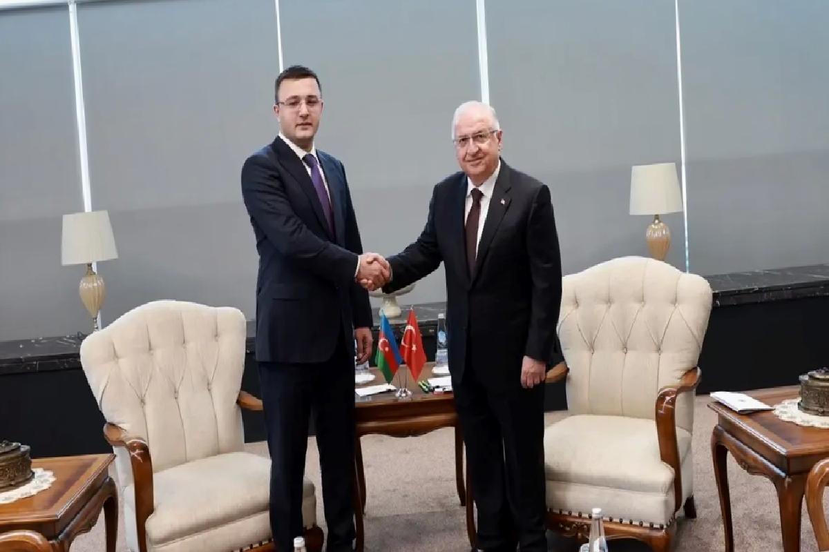 Yaşar Güler, Azerbaycanlı Bakan Yardımcısını Kabul Etti
