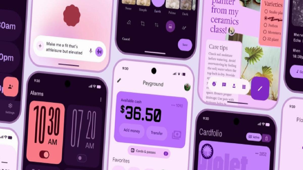 Yeni Android tasarımına ait ekran görüntüleri sızdırıldı