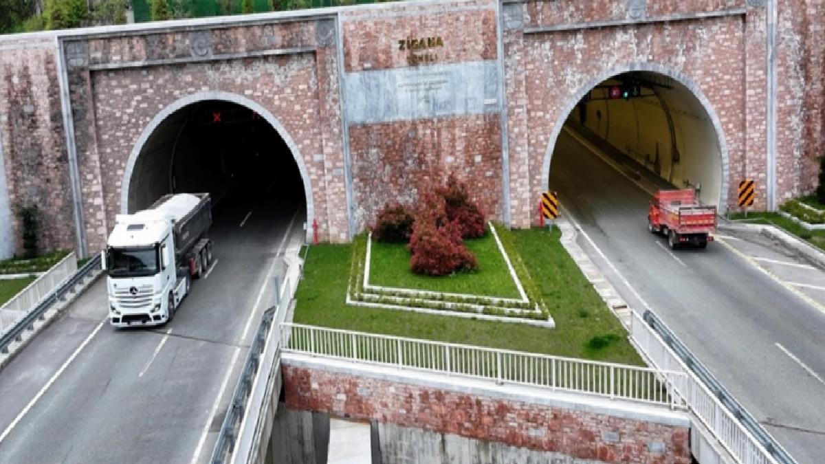 Yeni Zigana Tüneli’nden 2 yılda 3,5 milyona yakın araç geçti
