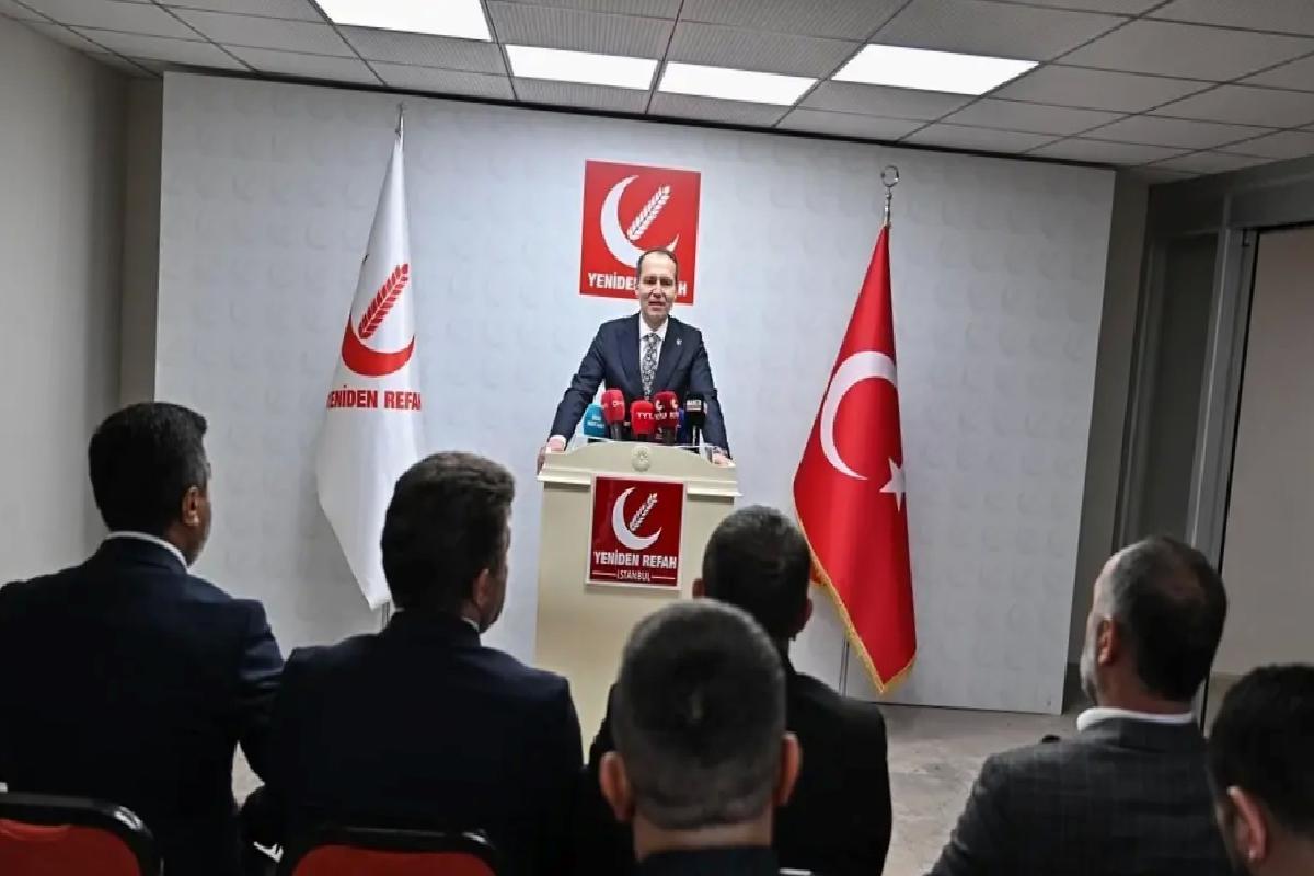 Yeniden Refah Partisi Genel Başkanı Erbakan, terör örgütü PKK’nın fesih ve silah bırakma kararını değerlendirdi Açıklaması