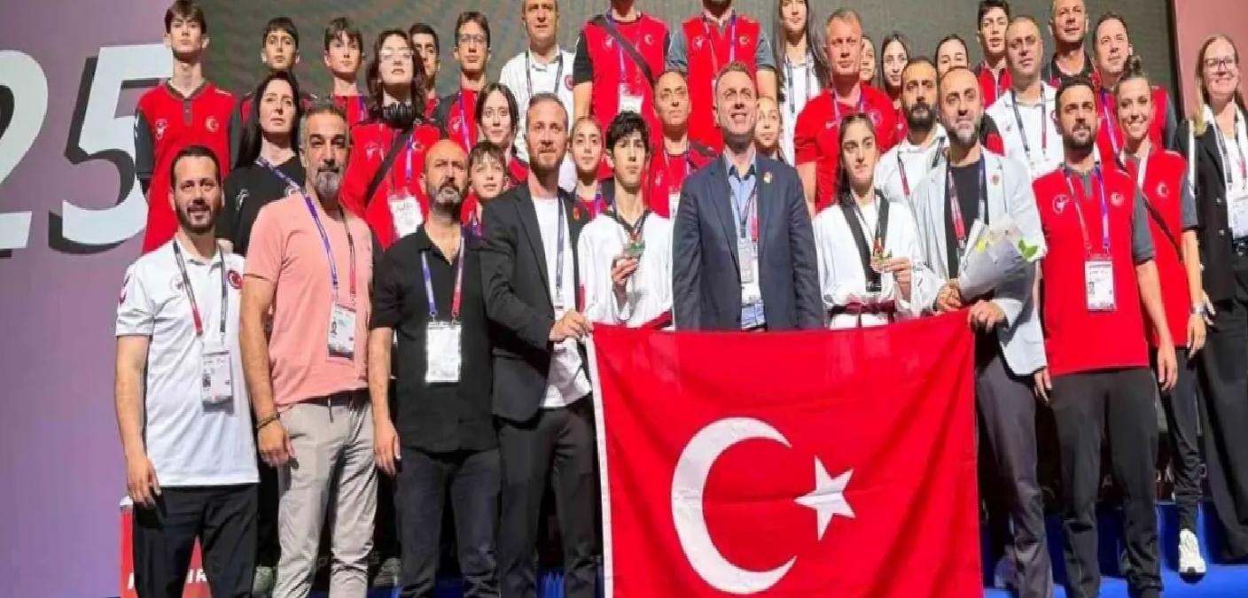 Yıldız Taekwondocular BAE’de Tarih Yazdı