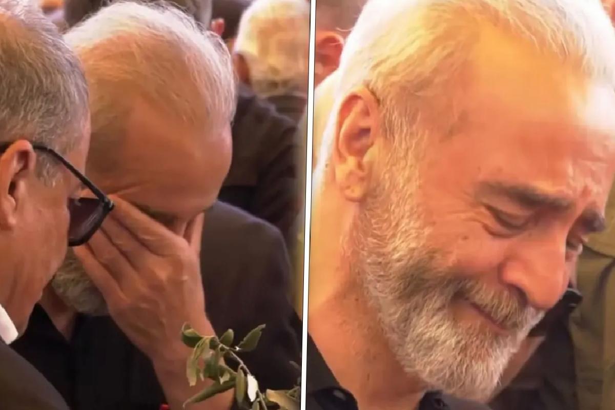 Yılmaz Erdoğan, Sırrı Süreyya Önder’in cenazesinde gözyaşlarını tutamadı