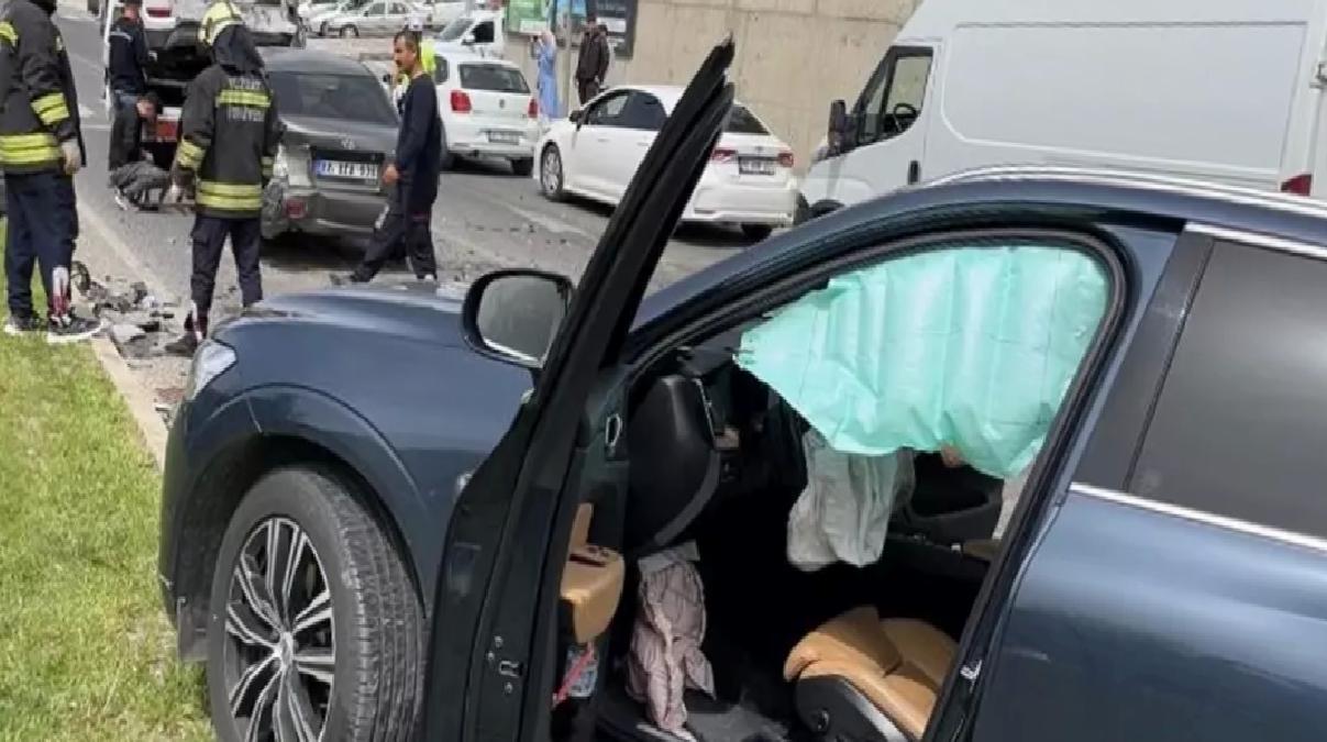 Yozgat’ta Zincirleme Trafik Kazası