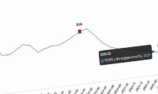 Yurt İçi Üretici Fiyat Endeksi, Nisan 2025