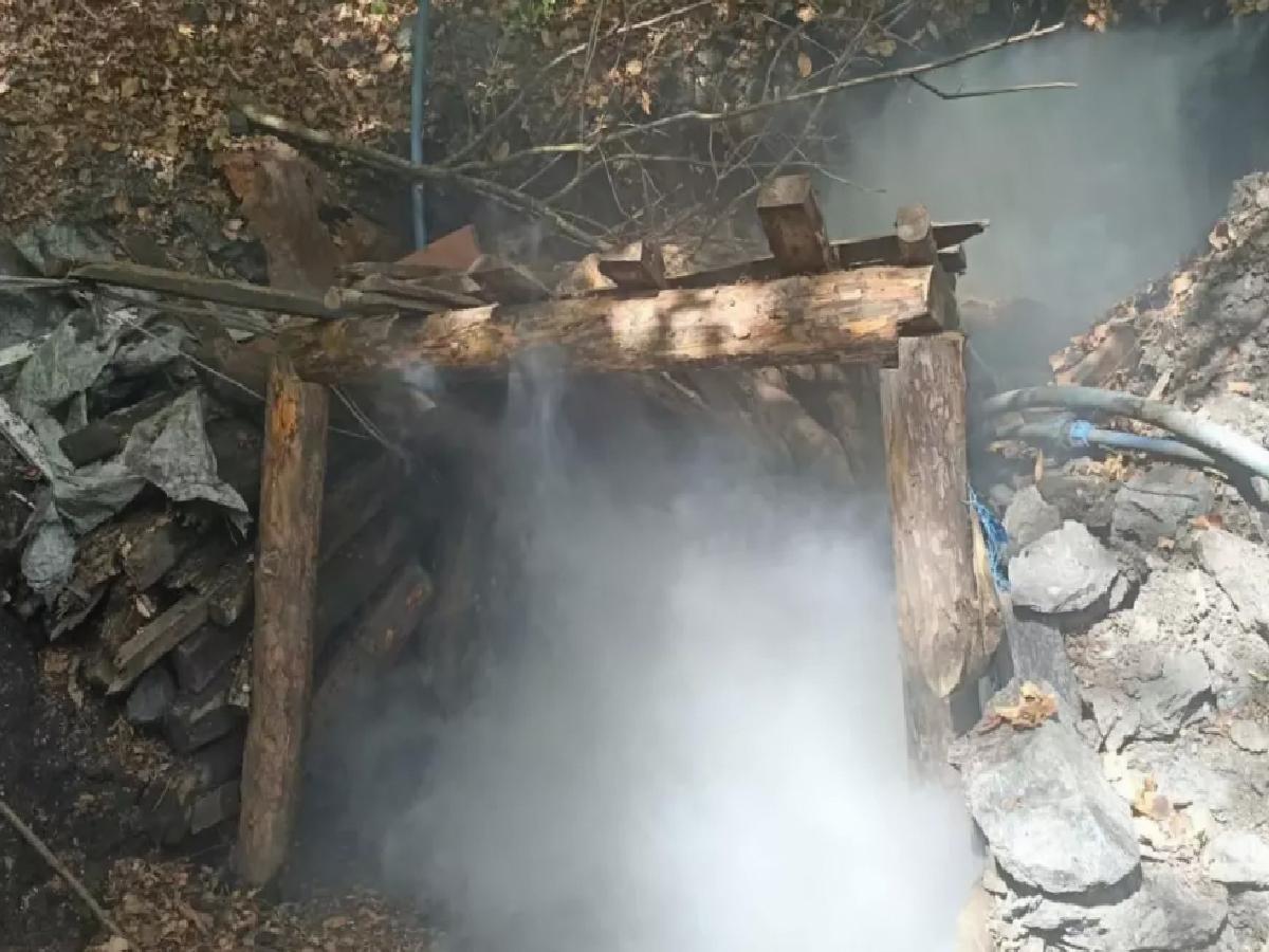 Zonguldak’ta Kaçak Kömür Ocağı İmha Edildi